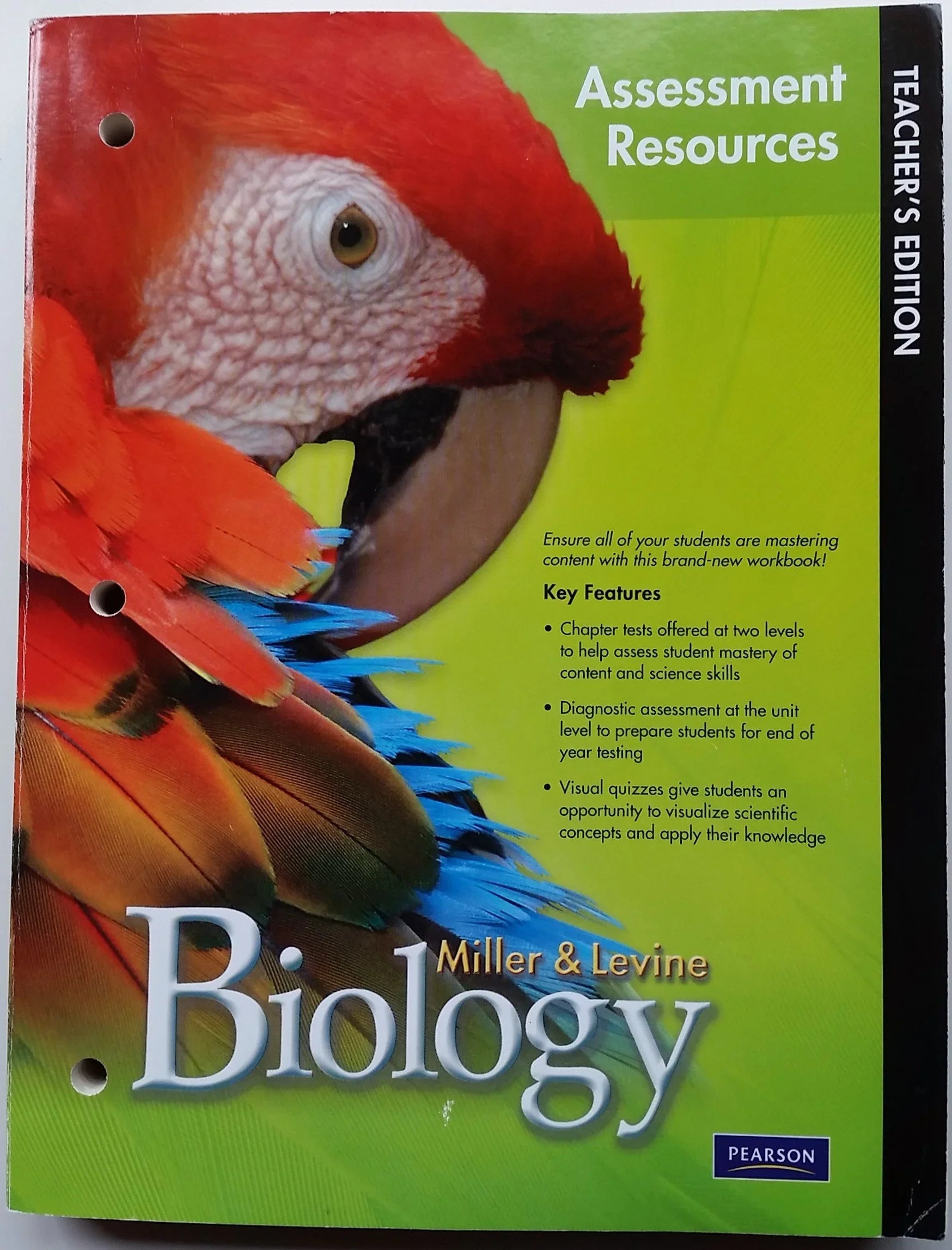 Paperback 0133687317 9780133687316 2010 Good Edition Miller Used/Very - Resources – Teacher's Assessment & Biology Levine Program