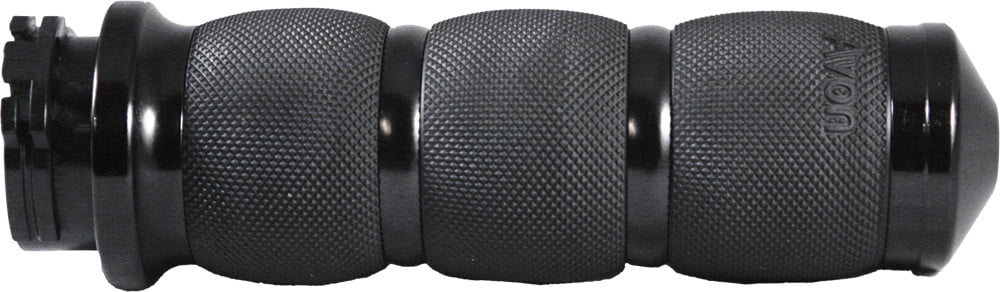 Air Grips Cush Heated (AIR-90-ANO-HT) 1" Black Avon Handlebar