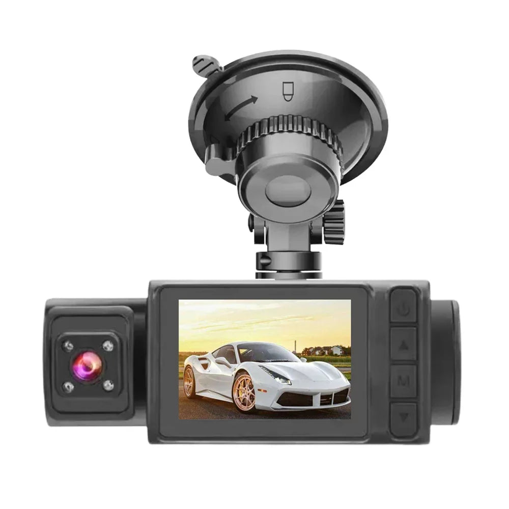 Driving Camera Recorder Car Safety Recording Video 3 Mirror, Car Clear Dash Cam, ammoon Auto Camcorder, Rearview