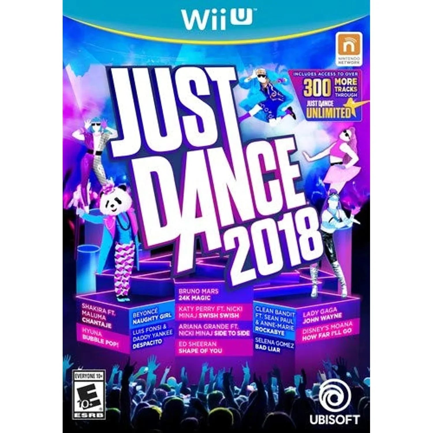 '- Just Dance 2018 Wii U