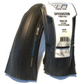 Black Tire 20x1.75 Bead Vee Speedster BMX Bike Folding Sidewall 47-406 Rubber