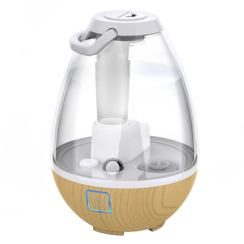 Ultrasonic Ash Image Mist Woodgrain Humidifier, Gallon Light Sharper (New) Cool 0.4