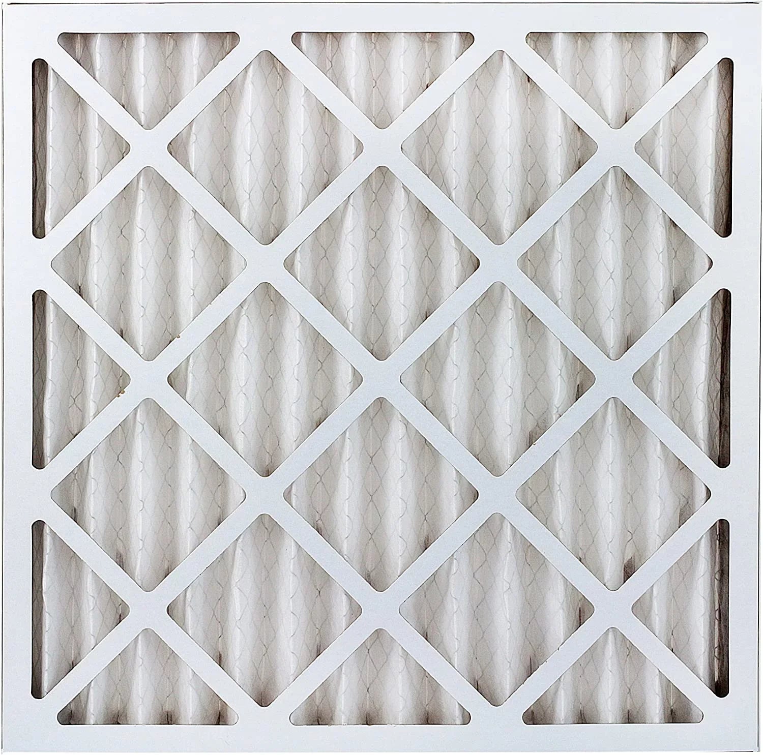 Filterbuy Pleated 13 Filters AC 20x20x4 HVAC (5-Pack) MERV Air Furnace