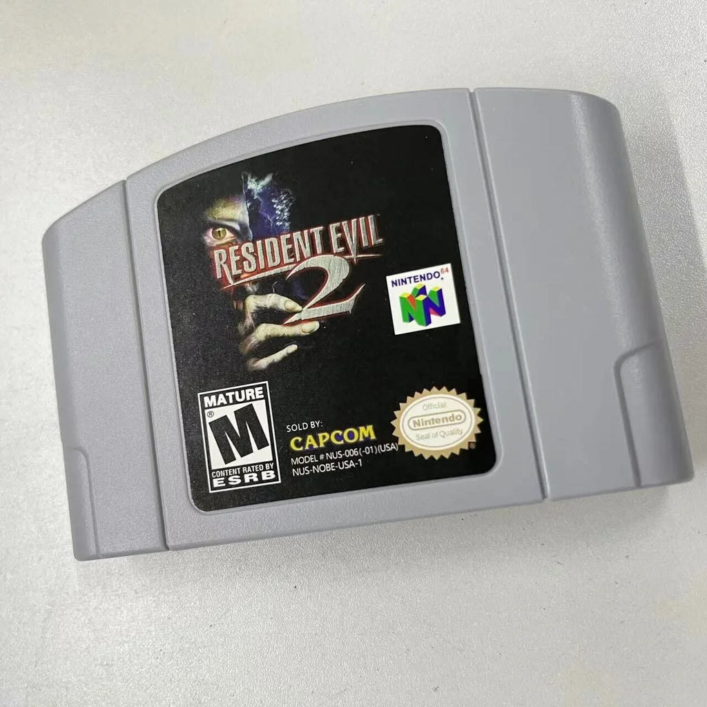 Evil console Nintendo N64- Resident cartridge 2 video game card for