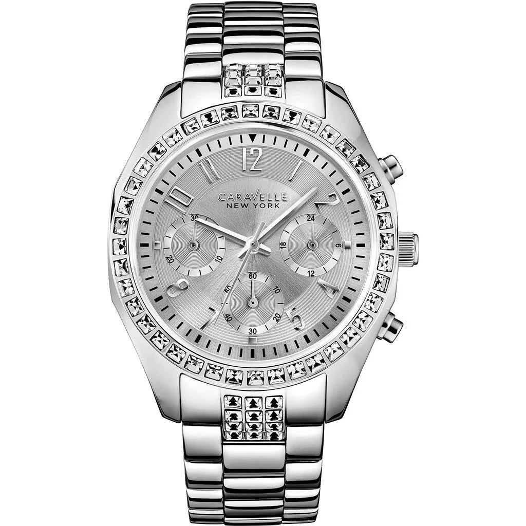 Caravelle Chronograph Ladies' 43L171 York Melissa Watch New