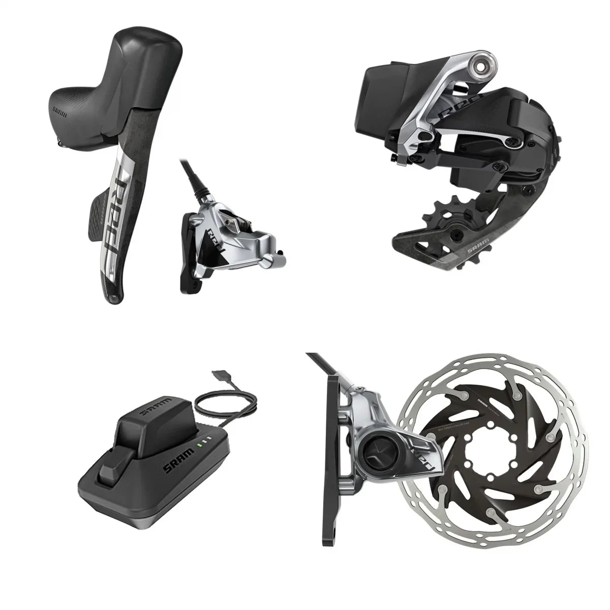AXS HRD Red Sram Groupset 1x eTap Road Black Electronic