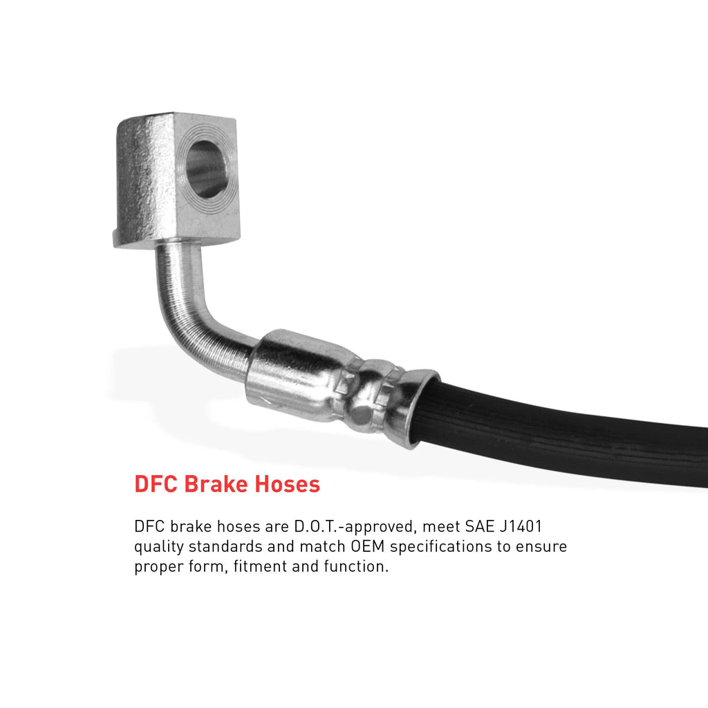 1982-1985 350-02006 Friction Porsche Brake Line Dynamic 928 For Hose Company Front