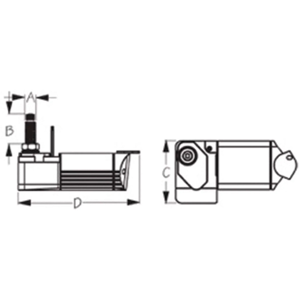 Wiper Sea Motor-3.5 412238W3; 80D Sweep Dog
