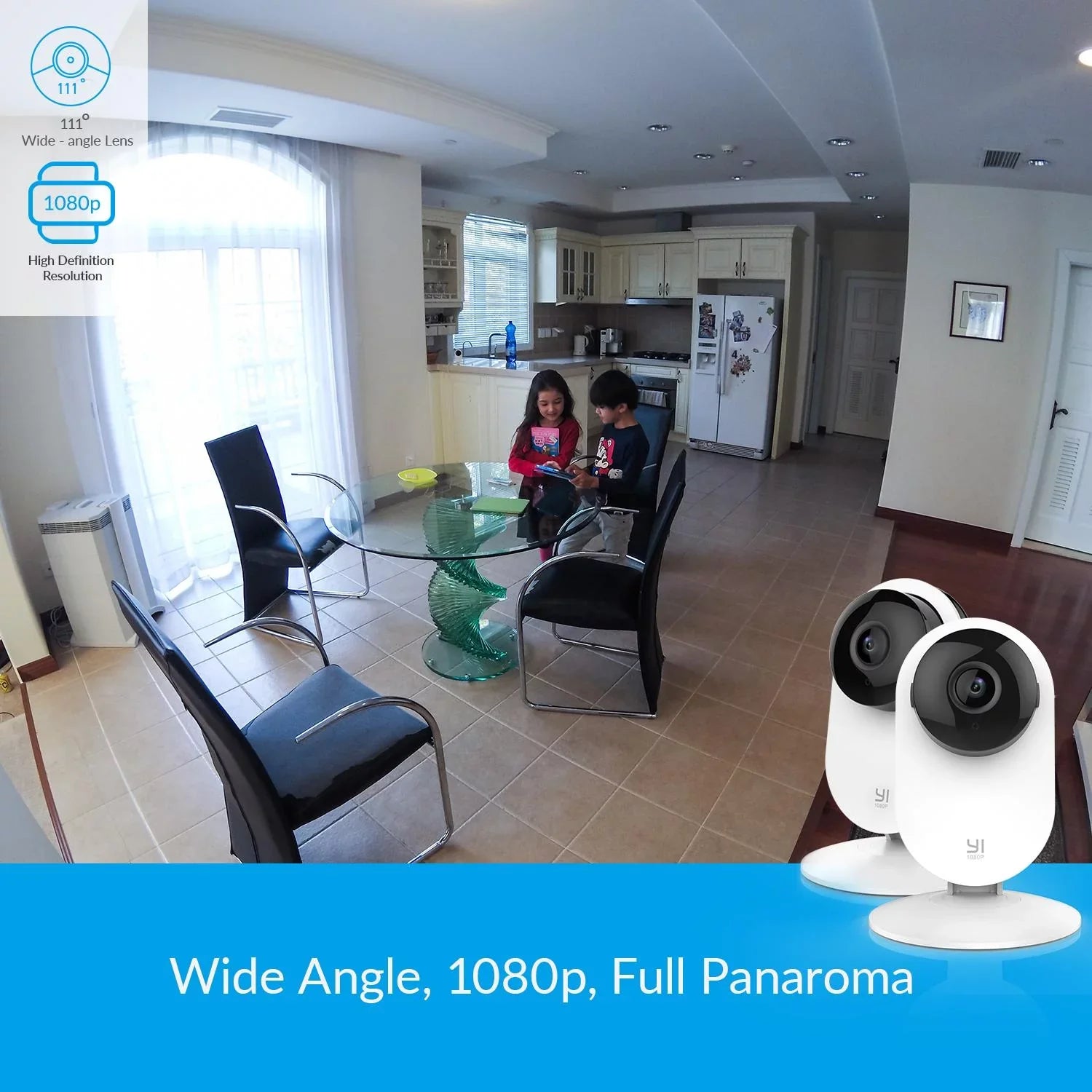 Pack YI Network 4 HD Color, Camera,