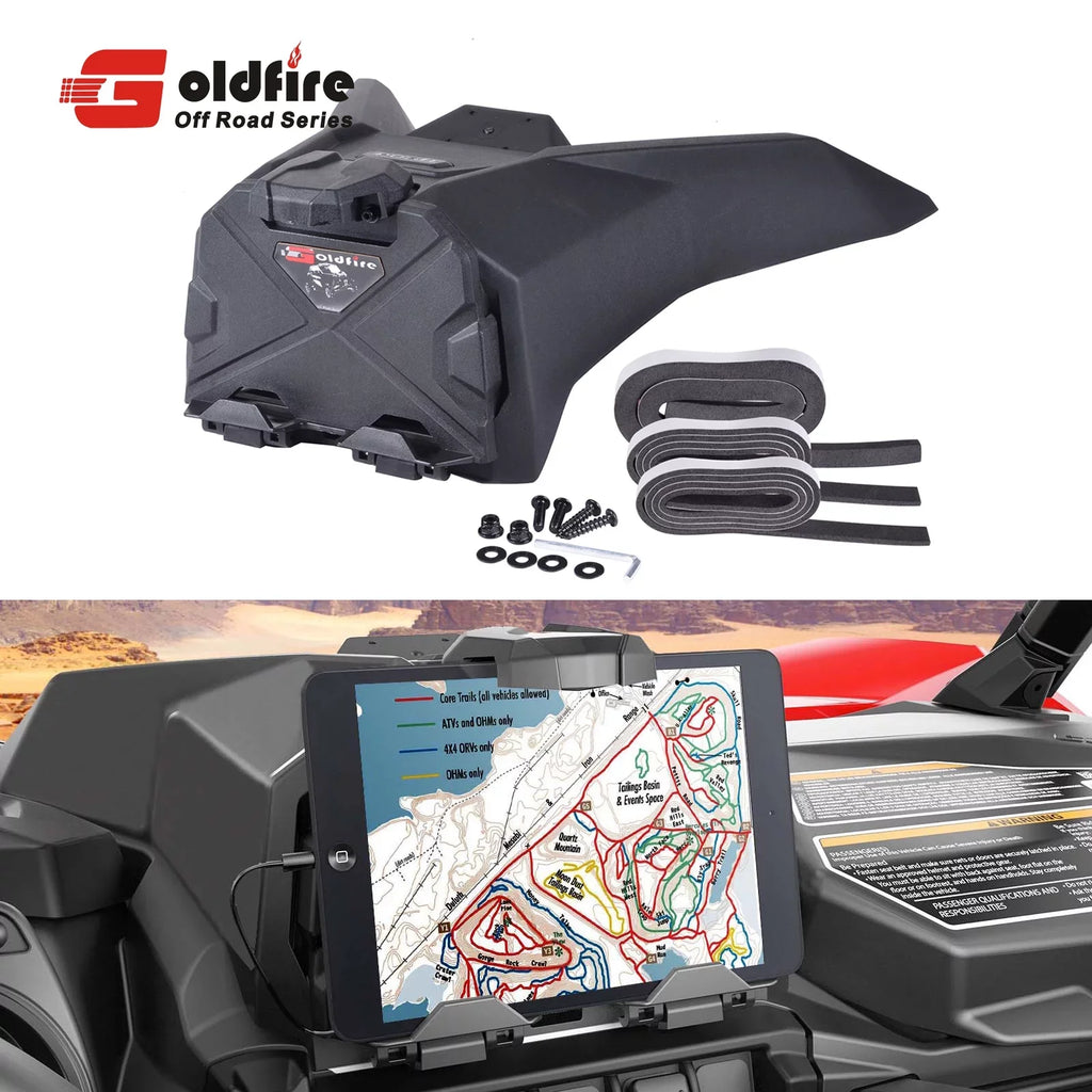 Organizer Device 2019-2022 Maverick UTV GFYSHIP For Storage Sport Tablet Phone AM Commander 2021-2022 Trail Holder Electronic Box Can