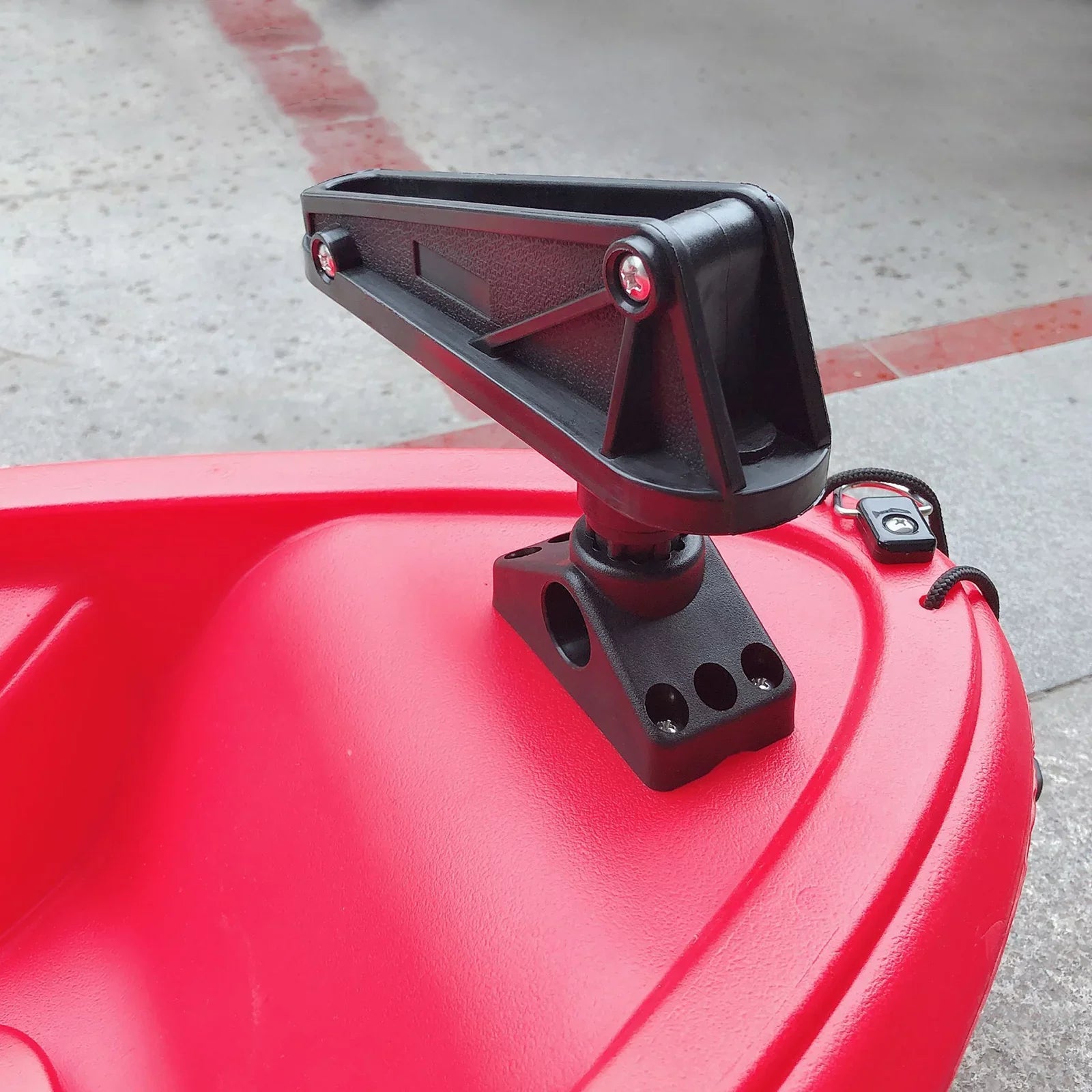 System for Lock Kayaks Mount Canoe Small Fishing Anchor Boat Side with Deck Portable Release