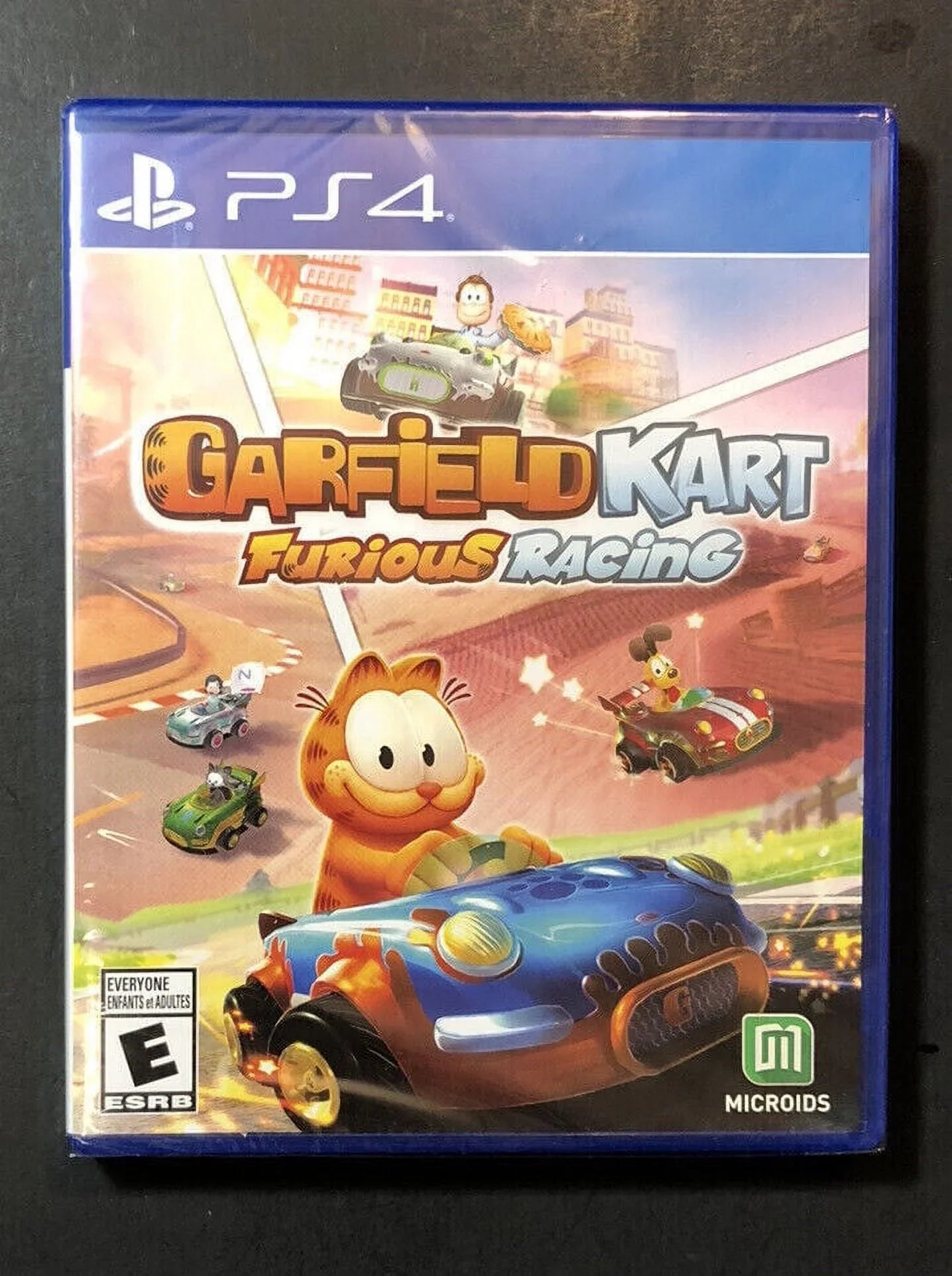 Racing Furious Garfield 4 (PS4) PlayStation Kart -