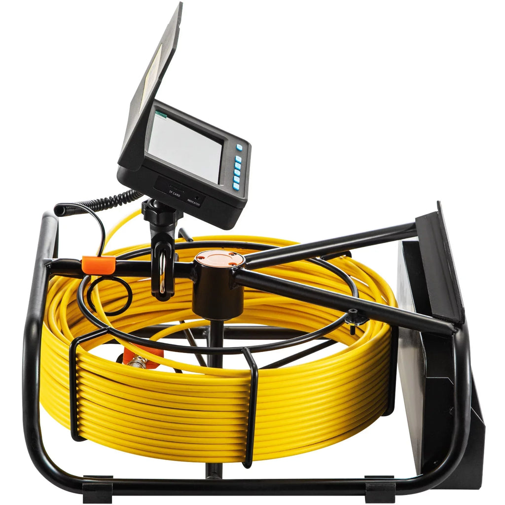 32.8FT Camera IP68 DVR Waterproof 6PCS TFT Cable with Camera 4.3 Duct LCD SKYSHALO Monitor 10M Pipeline Screen Function Lithium Sewer in. Camera Inspection 8500MAH Inspection Camera Battery, Pipe LEDs