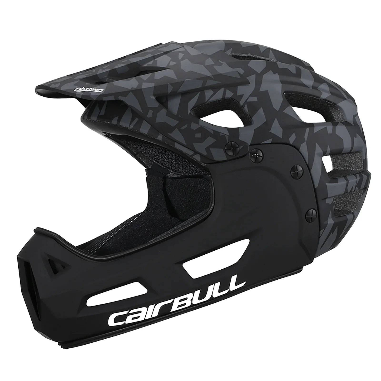 Face Chin Guard with Bike Helmet Mountain Visor Full Biking and CAIRBULL Helmet Detachable