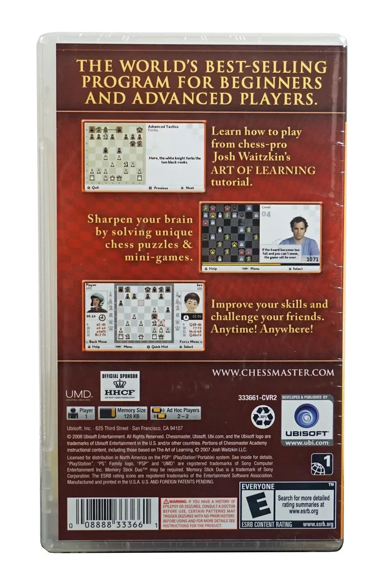 '- Art from Josh to of play The Chessmaster Waitzkin Learn PSP of Learning - Learning Tutorial from Art