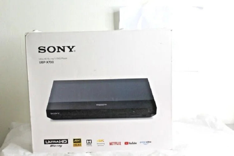 Streaming Restored WiFi (Refurbished) HiRes Ultra Audio Player, UBPX700 4K BuiltIn HD Black BluRay