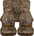 Full Camo - Camouflage Covers:Wetland wrangler Compatible Set Front&Rear T407-Designcovers 2door 2003-2006 Front&Rear Jeep LJ Seat with