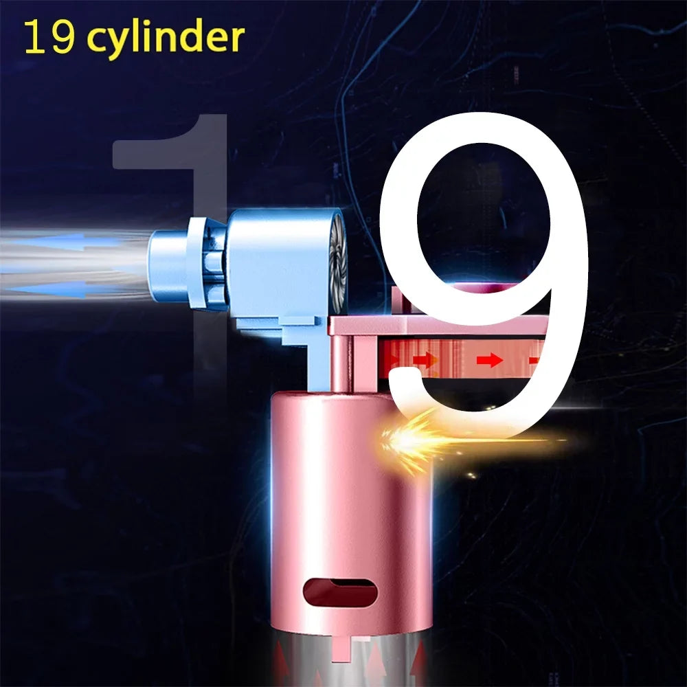 Car Inflator with Auto Compressor Light, Portable Tire Digital Pump, Air 12V Geevorks LED