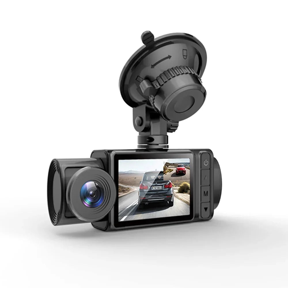Driving Camera Recorder Car Safety Recording Video 3 Mirror, Car Clear Dash Cam, ammoon Auto Camcorder, Rearview
