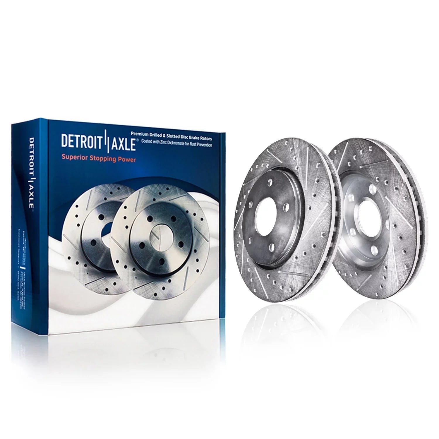 11.89" Brake Routan Front Brake Slotted Ram Detroit Ceramic - Rotors C/V and Journey Caravan for Front Dodge Rotors Replacement & Pads Brakes Kit Chrysler Axle Drilled : Country Grand Town