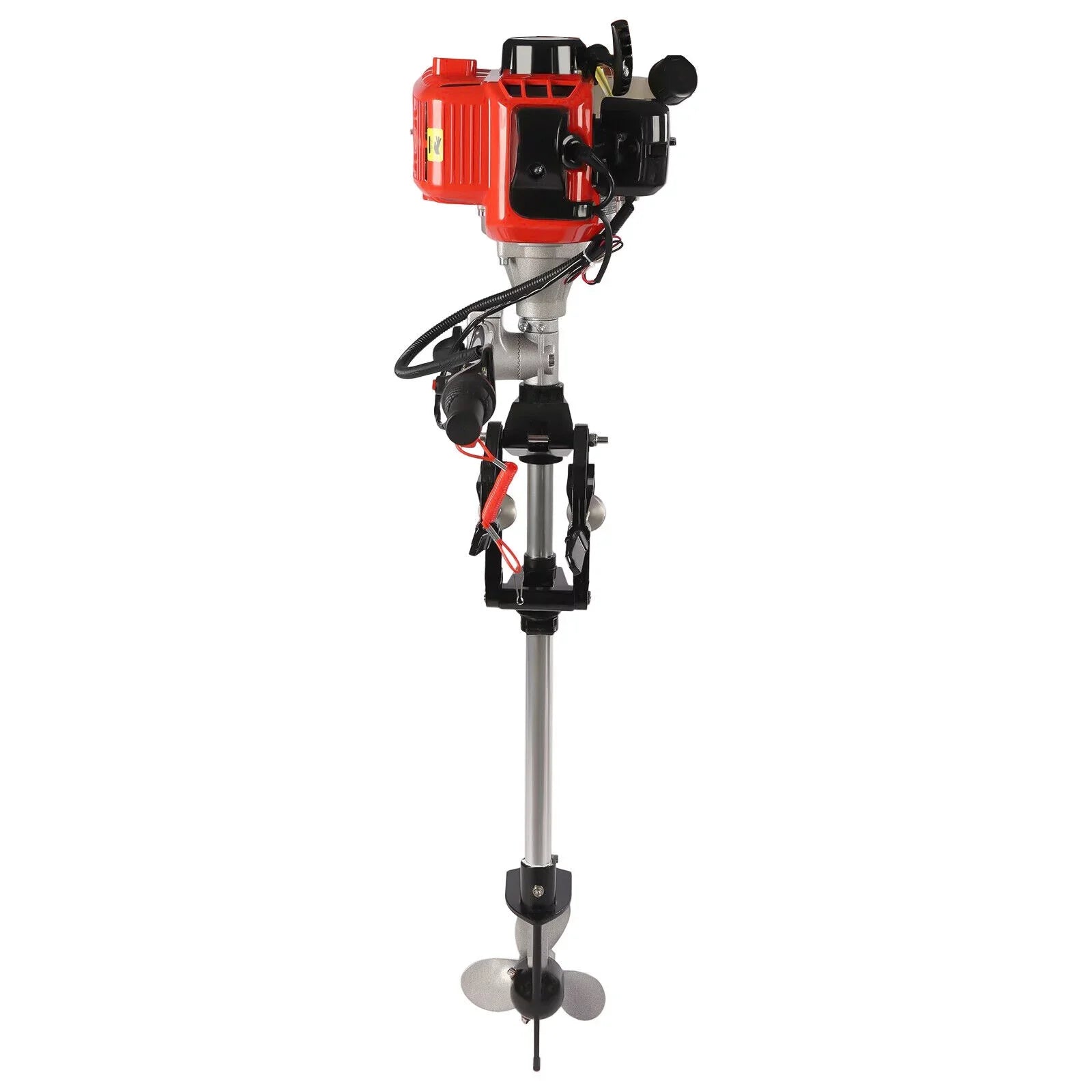 52CC Pull 2.3HP Outboard w/Air Starter Boat 2-Stroke Cooling System Motor Engine