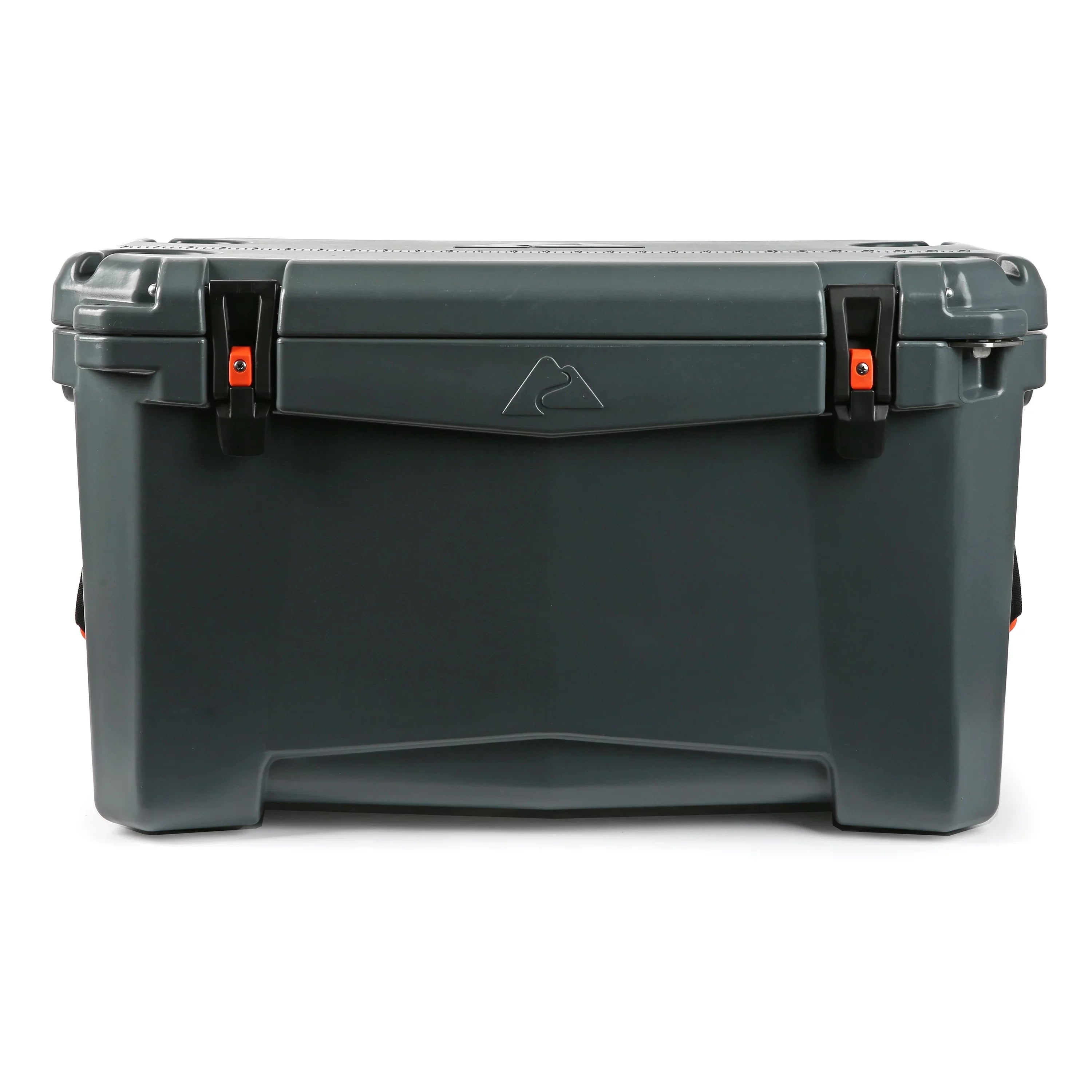 Ozark Sided Hard Cooler, 52 Quart Gray Chest Performance High Trail