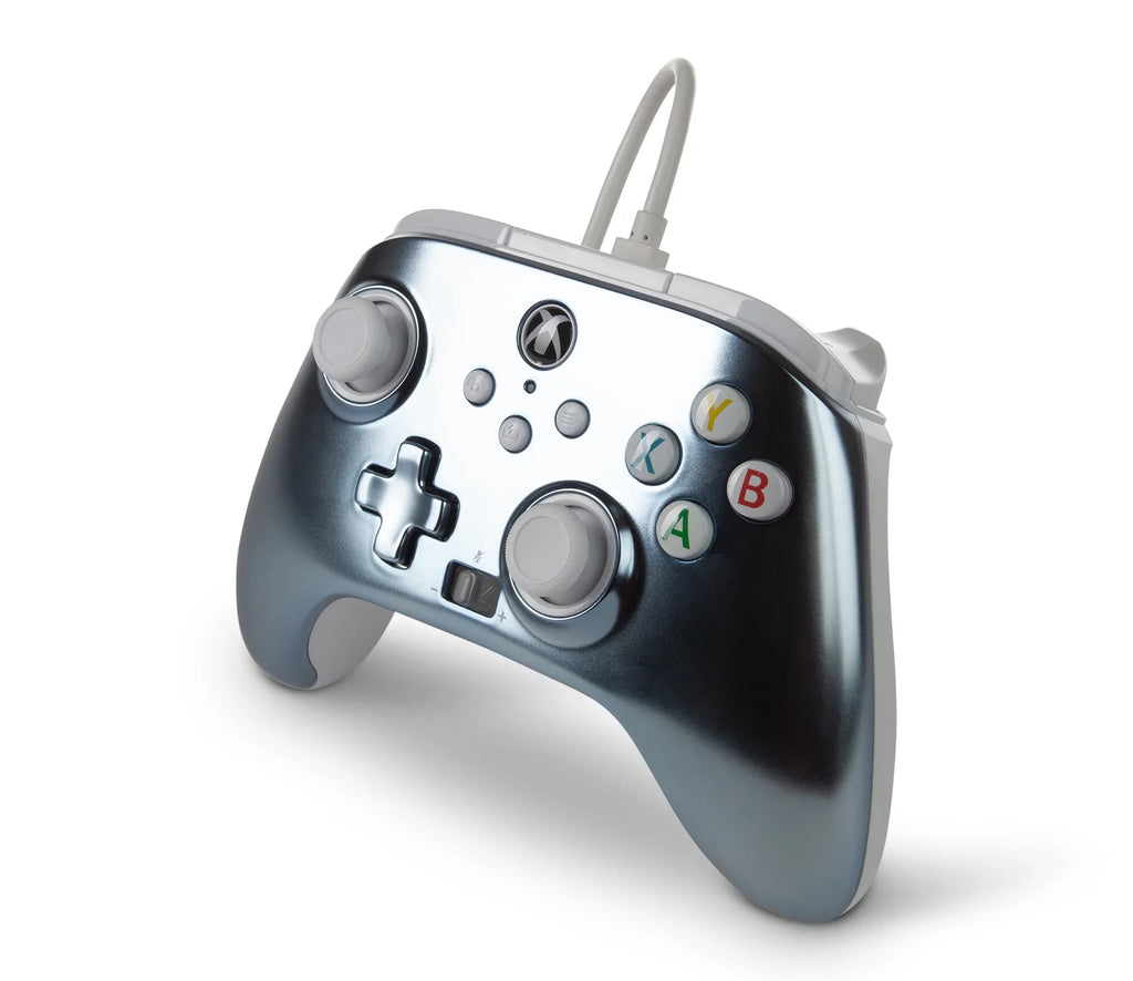 PowerA Controller Xbox Series Metallic Wired Ice X|S - Enhanced for