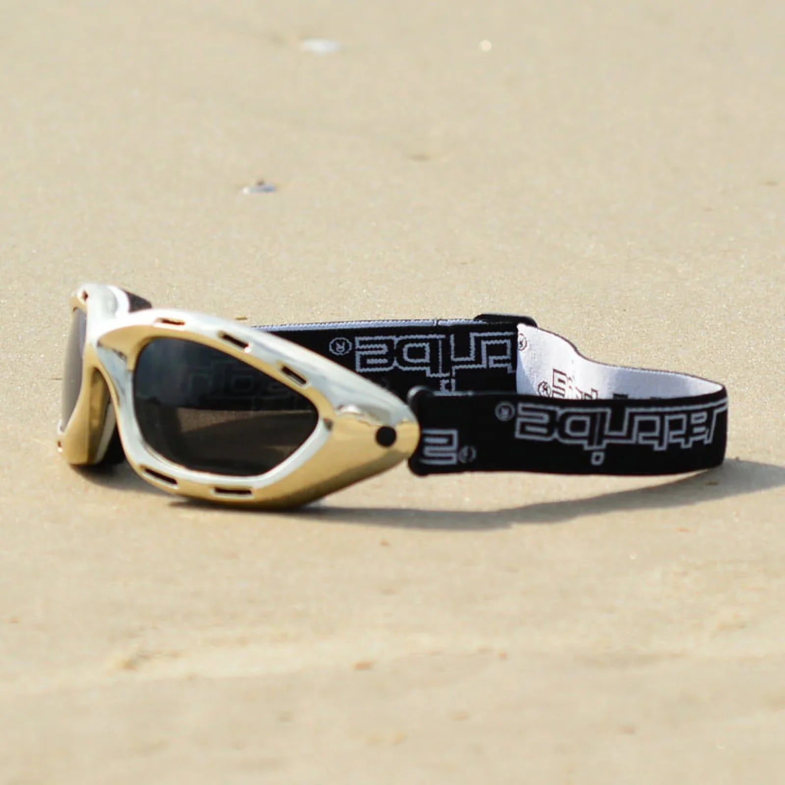/ Goggles Tint Adult Gold | Classic dimension Frame Smoke | Jettribe Lens | Series Ski Jet Floating Vented