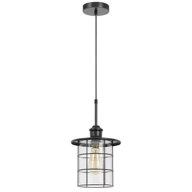 Bronze in - Metal 15 Glass & Cal 8.50 8.50 Pendant x Dark x Lighting - Fixture Silverton