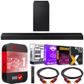 Active 3.1.2ch Kit Wireless Soundbar 2x Bundle (2021) Plan + Protection Deco Extended HW-Q600A/ZA Atmos Dolby HDMI DTS:X HW-Q600A with w/ Subwoofer Software Streaming Gear + Cables / with