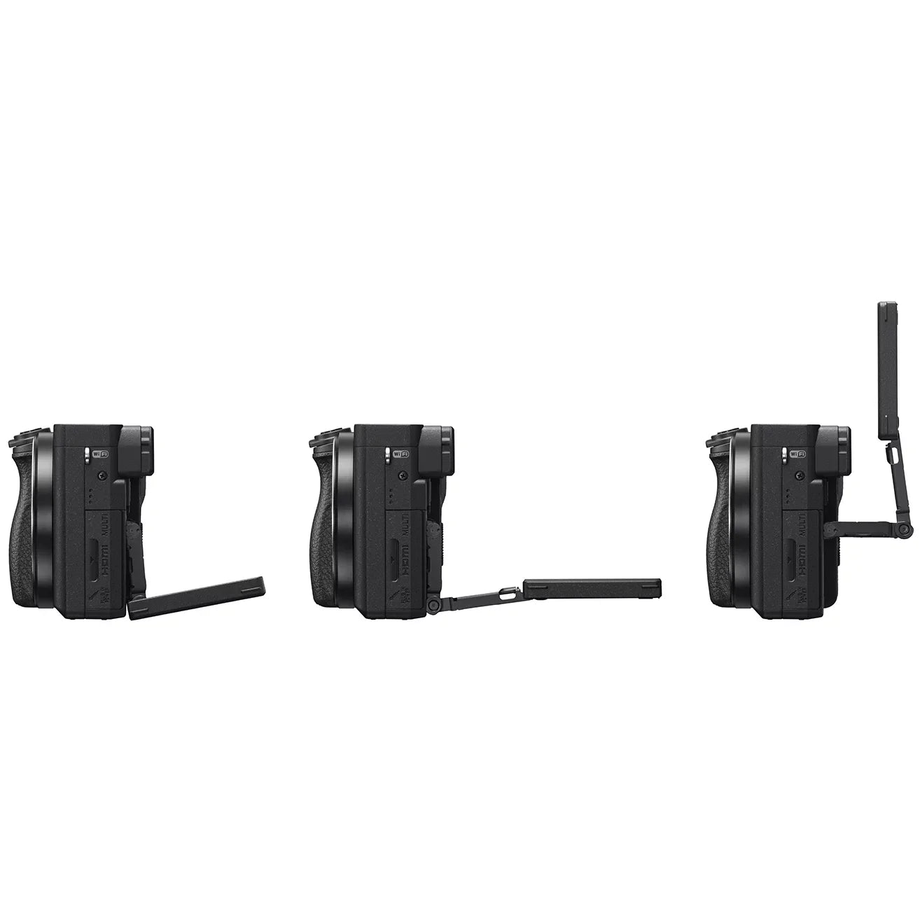 Wide (Black) ILCE-6400L/B Bundle OSS Battery a6400 + Mirrorless & 4K Filter Extra Power Camera Set Deco 16-50mm 2.2X Lens 0.43x Lens Angle Telephoto and Case Editing f/3.5-5.6 Gear with Kit