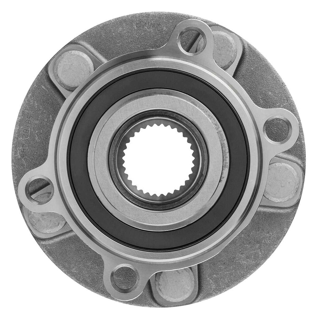 Driver 2 2013-2020 Mazda Front Passenger 6 AWD 2.5L Wheel CX-5 2014 2015 for 2019 2016 Bearing Mazda 2017 2018 AutoShack Side 2.0L 2.2L Set of HB613349PR FWD Hub and 5-Lug Replacement