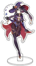 Stand Figure,Colorful Genshin Collection Impact Exquisite for Fans' Characters (Mona) Design Character Acrylic Game and