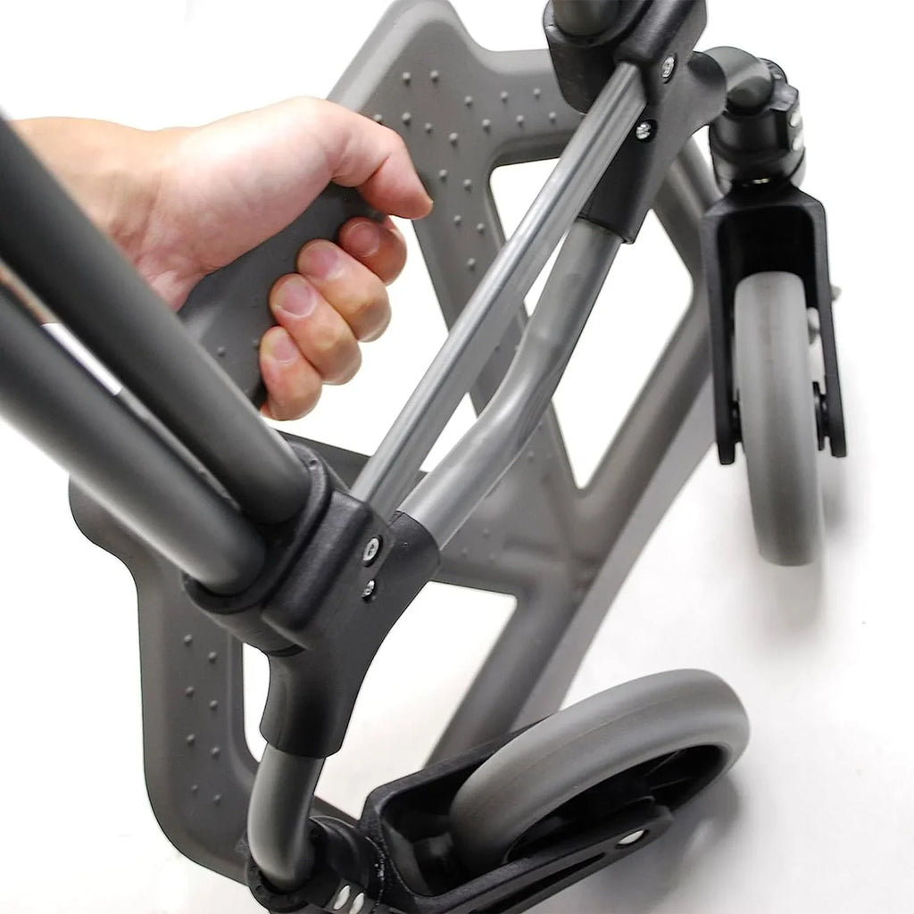 Cart Hand Handle, (2 MCI Luggage Capacity Silver/Black W/Telescoping 160Lb Steel Truck Folding Personal Pack)