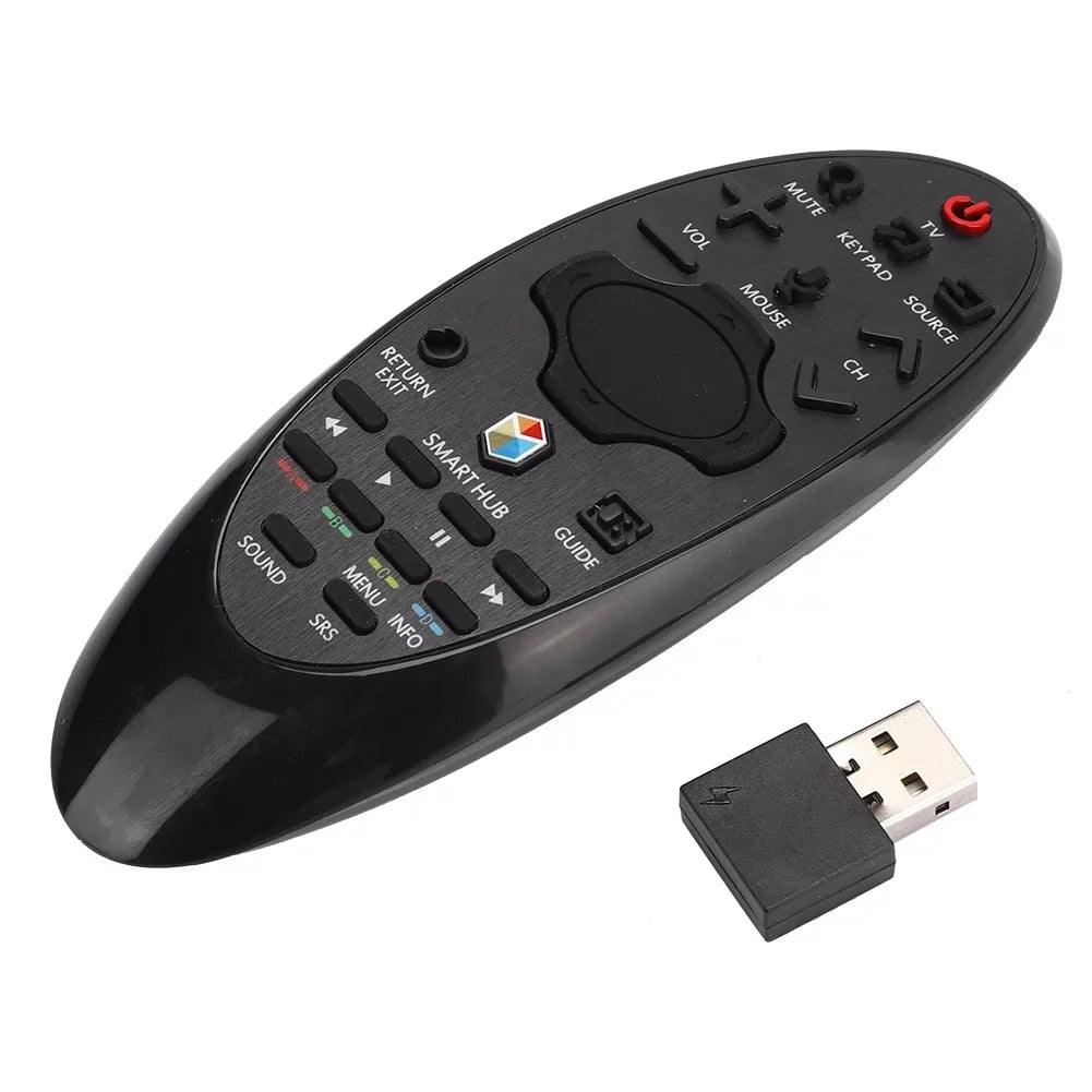 SR-7557 Remote Remote , HUB for TV, Emoshayoga Control Replacement Smart TV Black Remote Smart Control for Control for