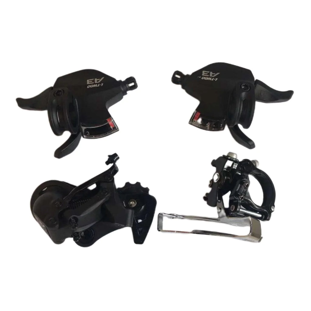 Bike A3 & 4pcs/set Cycling Derailleur Front Rear Set