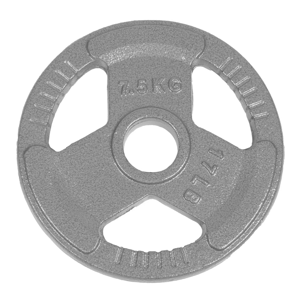 17LB Olympic 2 Weightlifting, Plate Weight Cast Iron Olympic Pack Strength Standard and or Training Plates, for