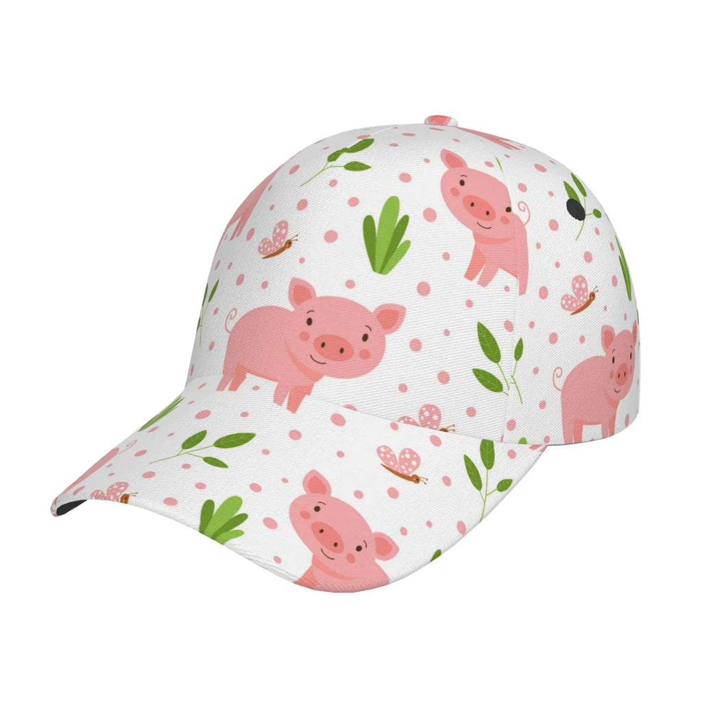 Funny Pigs Cap For Men/Women,Unstructured/Cotton Lukts Hat Little