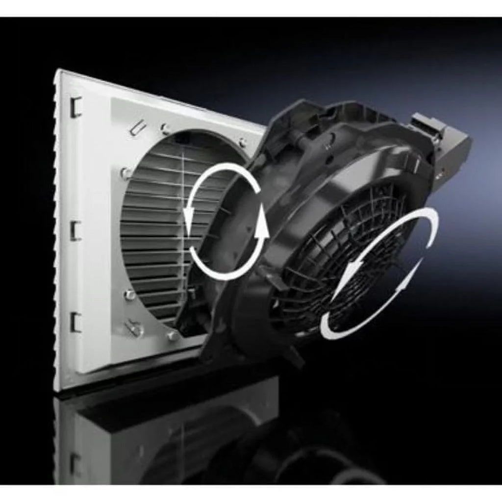 fan units TopTherm filter RAL - - with cooling - Rack fan 7035 Rittal and