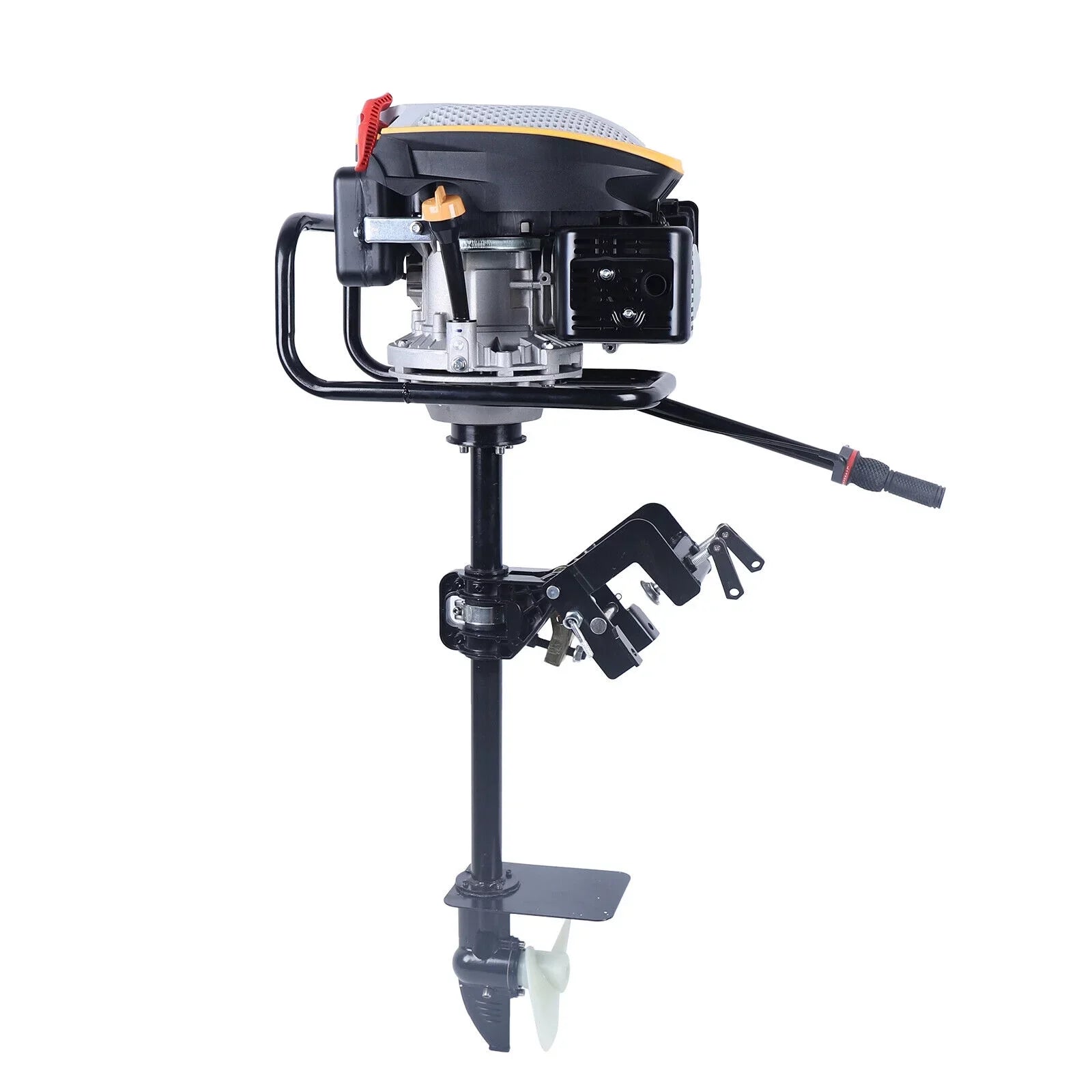 CC Boat Single with Cylinder Ignition System 225 Engine Heavy Engine Cooling Air 3600 Marine Engine Boat Duty TAS HP Motor Fishing Miumaeov r/min 4 9 Outboard Stroke