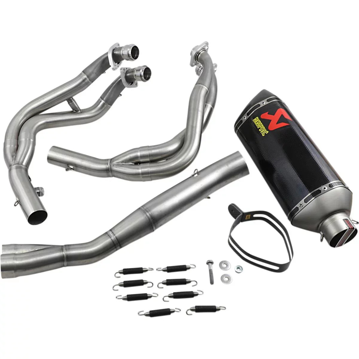 Muffler Line Racing - Exhaust System Fiber S-K6R11-RC Carbon Akrapovic Full
