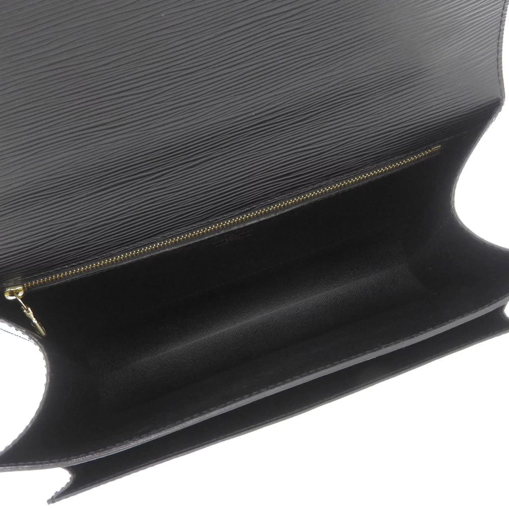 2WAY Used Monceau Epi Bag Authenticated Noir M52122
