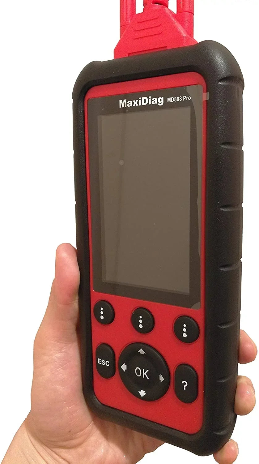 Scanner AL329 Battery Reset Extension EPB 7 Cable MD806 Reset MD802 DTC AL529 AL629 Pro AL609 MaxiDiag SAS Reader OBD2 Upgraded MD808 Code Features Read/Clear Special Oil With Autel BMS Codes Lookup