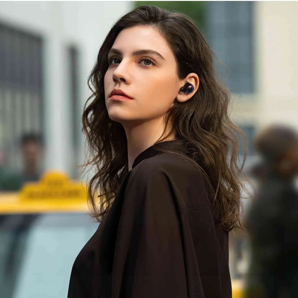 IPX5 liquid Resistance, Earbuds Bluetooth Bluetooth Black, Case, 5.2 UrbanX Charging (HD) + with Connect, Tab Wireless Balanced, Connection, True M8 Compatible Bass Boost Dual