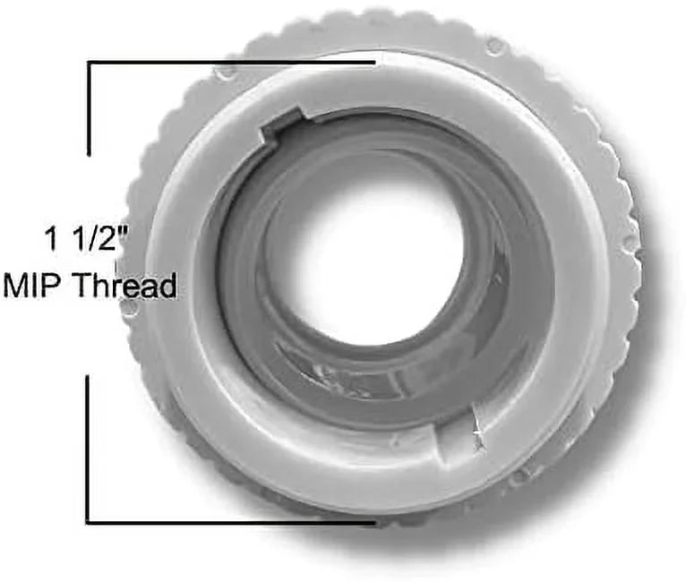Pack) Pool | | Pro & DPM For Fitting Directional Heavy-Duty Flow Inground (Slotted Hydrostream Thread Spa Return 1 10 Swimming Opening, Spa Jet MIP Inlet Rotating Pool For Eyeball 1/2" Fitting &
