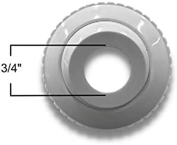 MIP Pro Flow Swimming Thread Pool Spa Directional 10 For Spa Heavy-Duty & 1 1/2" Pool Fitting Return Jet Inlet Opening, & DPM (3/4" Rotating Eyeball For | Fitting Pack) Hydrostream | Inground