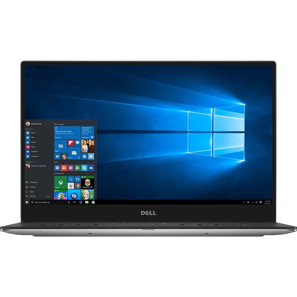 Laptop Intel SSD Windows XPS 128GB 9350 8GB 10 Core i5-6200U 13.3-Inch Pro