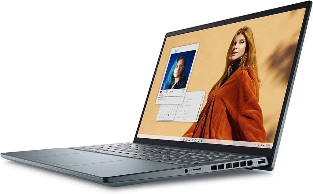 i7-12700H, SSD, AntiVirus, inch, Plus Intel 7420 2.2K 11 Iris Office Blue - Pro 14 Inspiron DDR5 Core 16:10, 16GB 2 Intel 1TB + Windows 14 RAM, Onsite Migrate, Xe, Atlantic - 365 Yr Laptop +