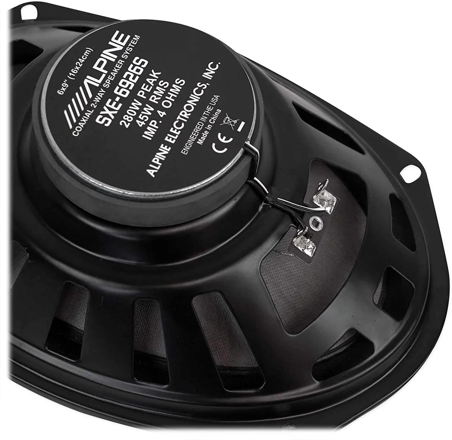 Audio 280 Car SXE-6926S Speakers (Pair) 6x9 2-Way Alpine Watt Coaxial