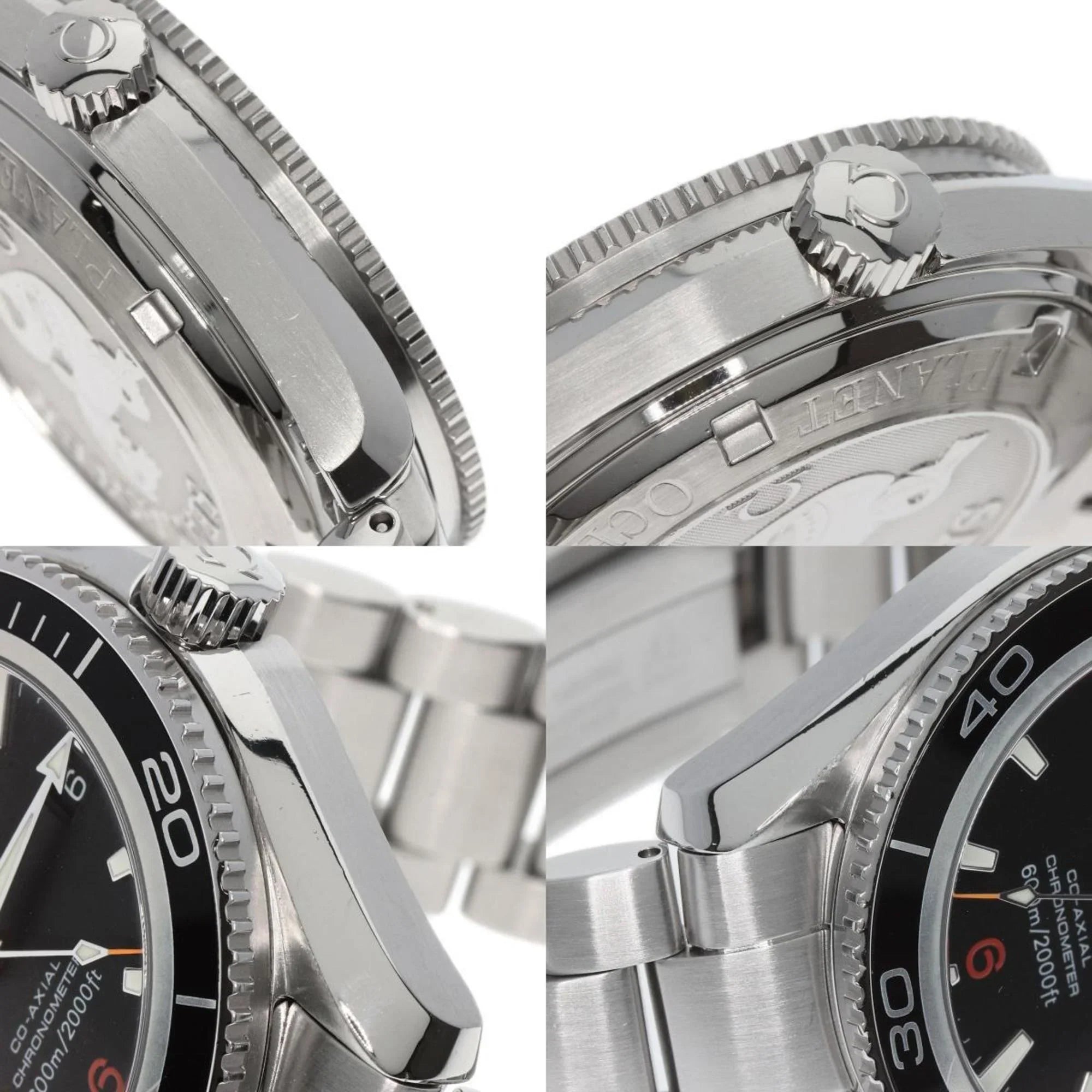 2201.51 Men's Steel/SS Stainless (Good) Pre-Owned Omega Planet OMEGA Watch Ocean Seamaster Co-Axial